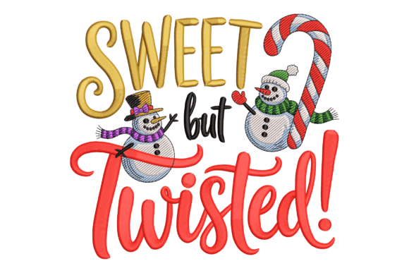 Sweet but Twisted: A Holiday Embroidery Design Worth Your Seasonal Line